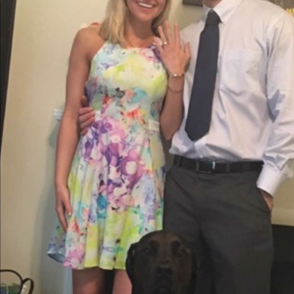 Parker silk dress